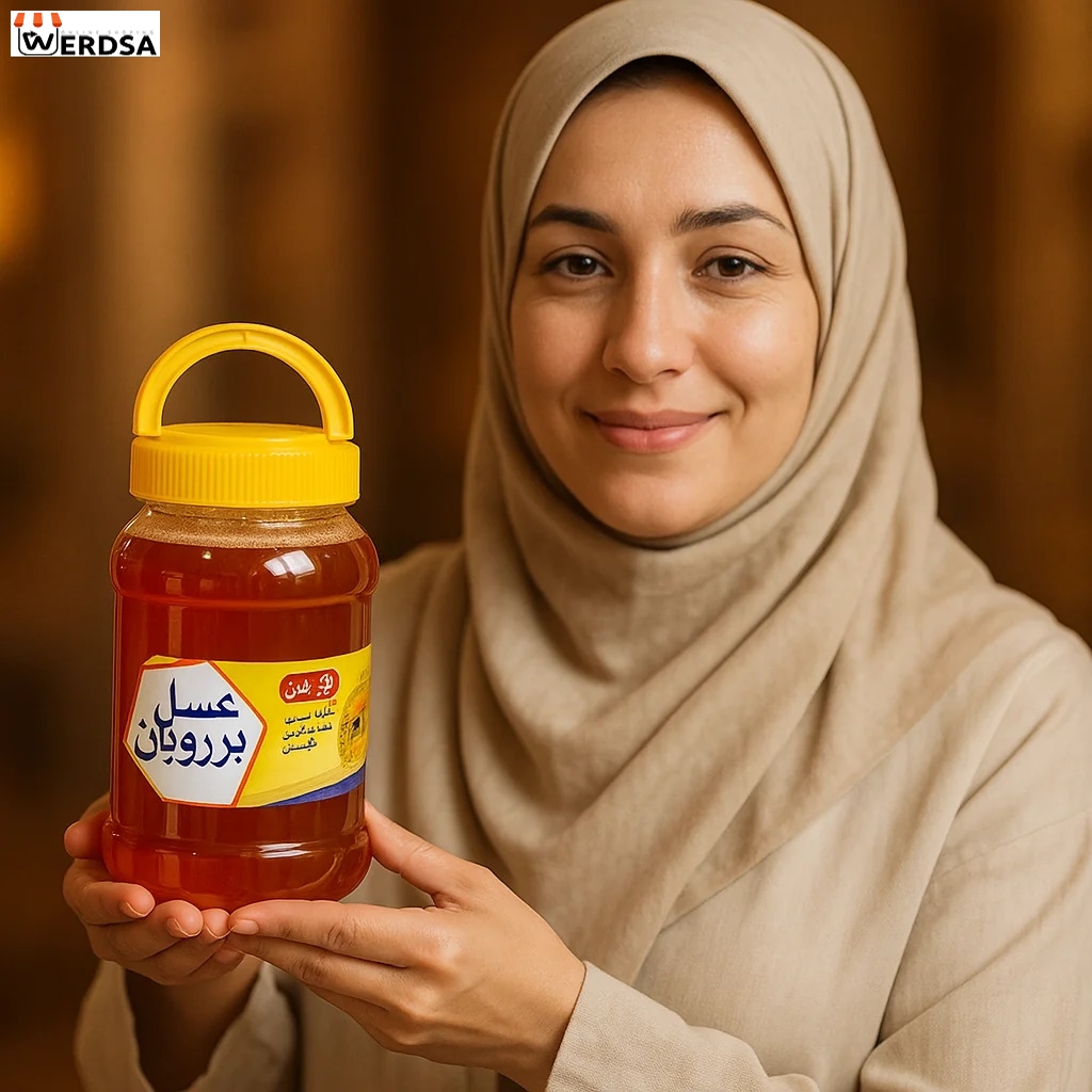 عسل خارشتر 500 گرمی موم دار